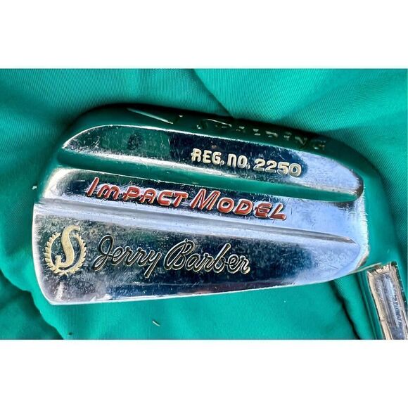Vintage Spalding Jerry Barber Golf Club Impact Model 7 Iron - Picture 2 of 5